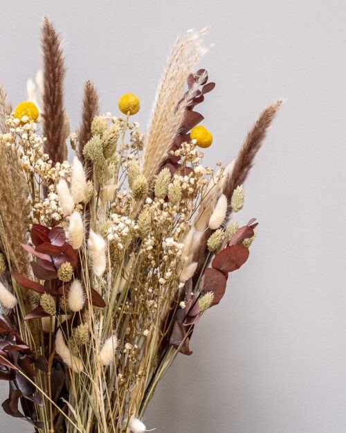 Alternative view of Sonniger Blumenstrauß - Strauß getrockneter Blumen